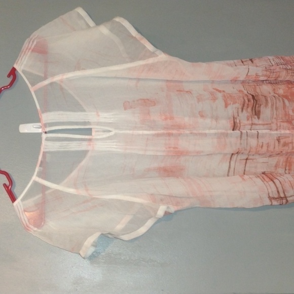 BANANA Republic silk top boat neck size large - Picture 7 of 10